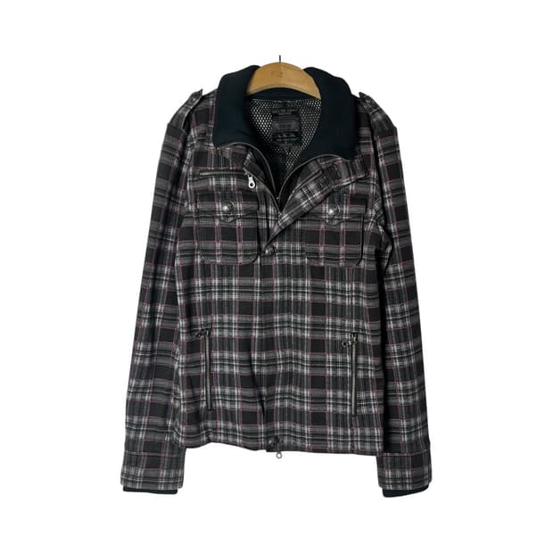 [In The Attic] 인더애틱 체크 레이어 자켓