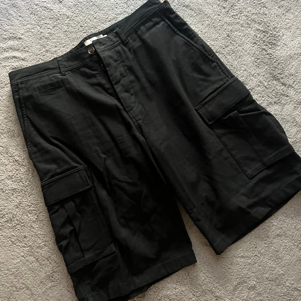 아워셀브스 bdu 백사틴 쇼츠 블랙 3사이즈