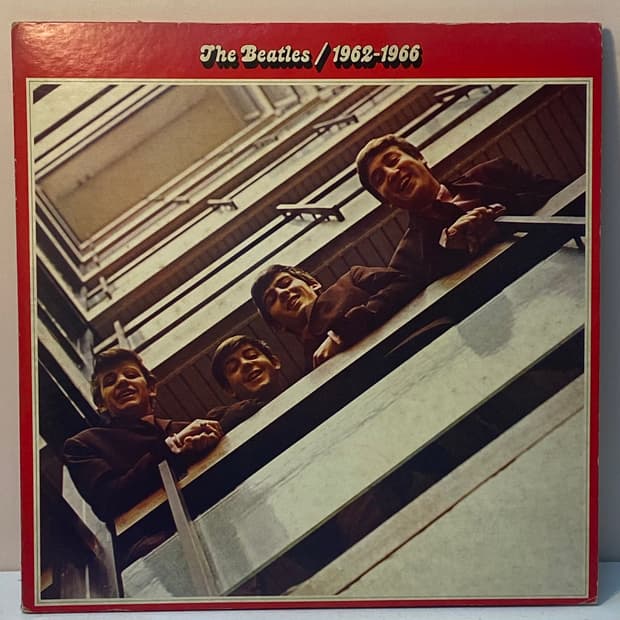 (LP-일본반) The Beatles - 1962-1966 (Red Al