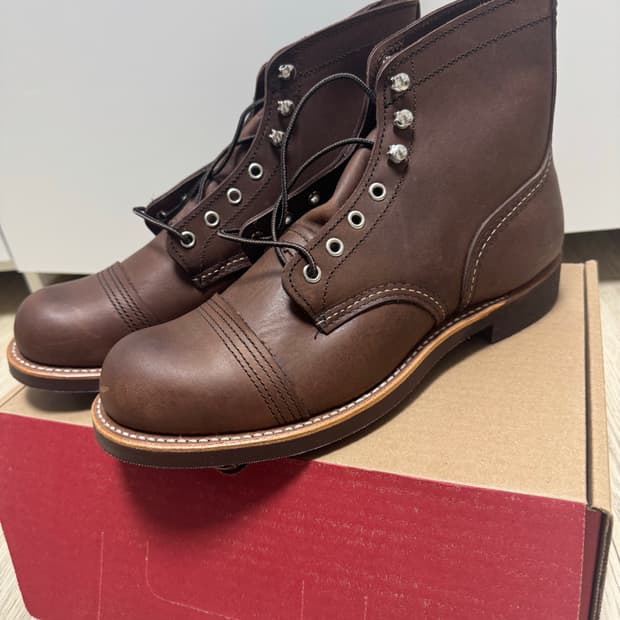 레드윙 아이언레인저 8111 앰버하니스 265(8.5D) 새상품