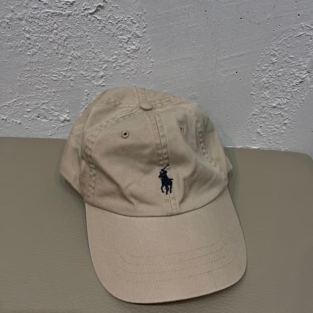 폴로랄프로렌 베이지 캡 모자 