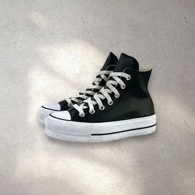 [220] 컨버스 척테일러 올스타 리프트 레더 하이 (No.524)