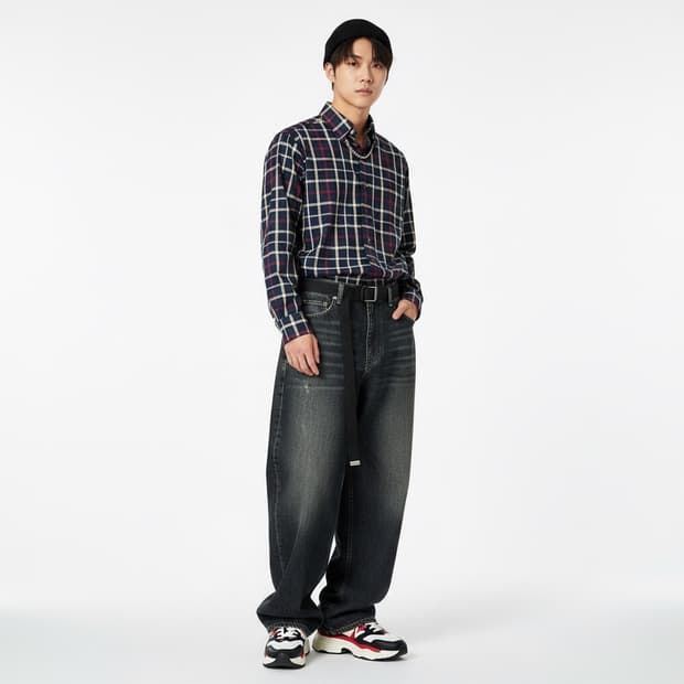 Brooks Brothers 브룩스브라더스 체크 셔츠 XS (클래식)