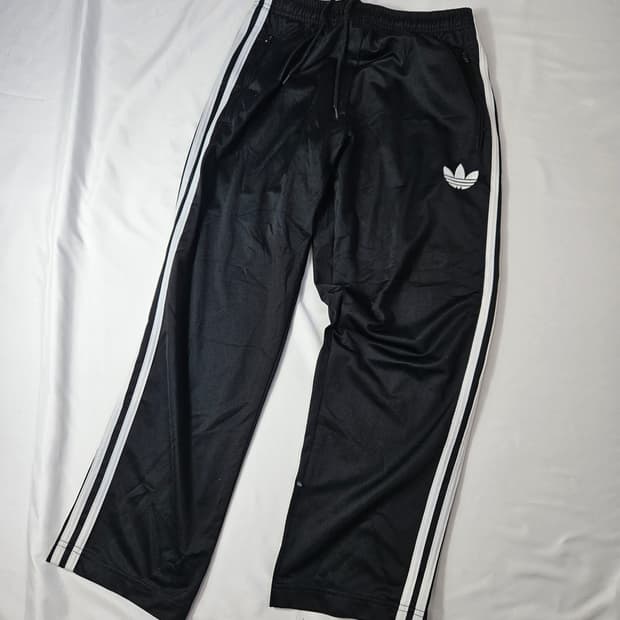 아디다스 일본판 파이어 와이드 트레이닝 팬츠 트랙 바지 희귀 M