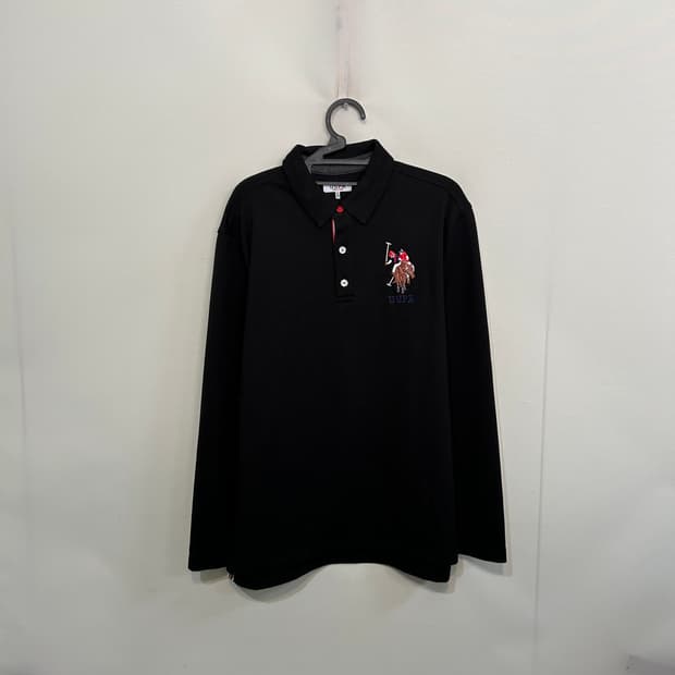 폴로 아센 남성 기모 티셔츠 105