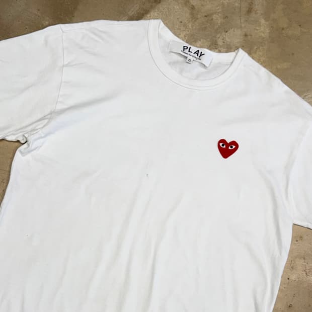 XL 꼼데가르송 반팔티