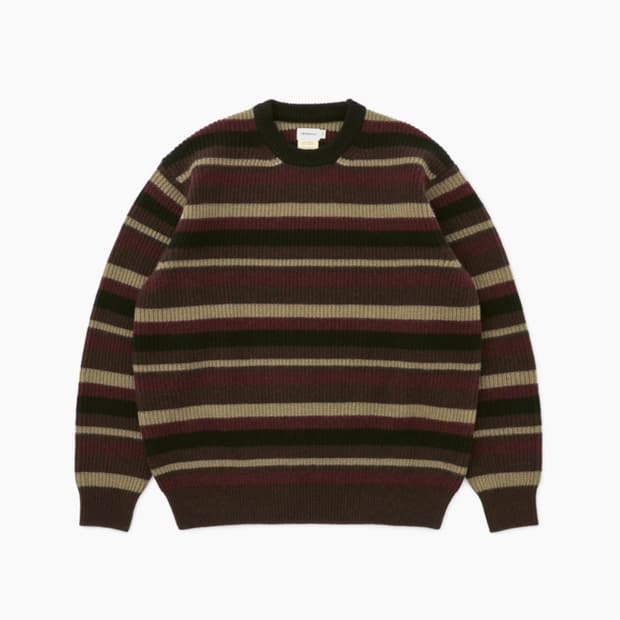 [L]카키스 비니 스웨터 새상품급