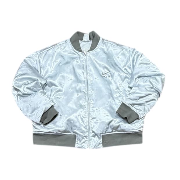 (W)나이키 AIR 스우시 실버 봄버 자켓