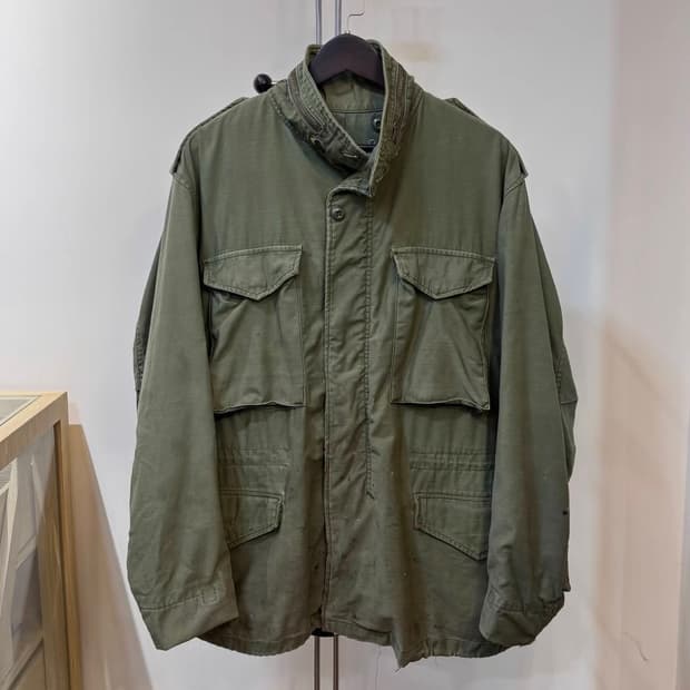 80s M-65 오리지널 미군  필드 자켓 
