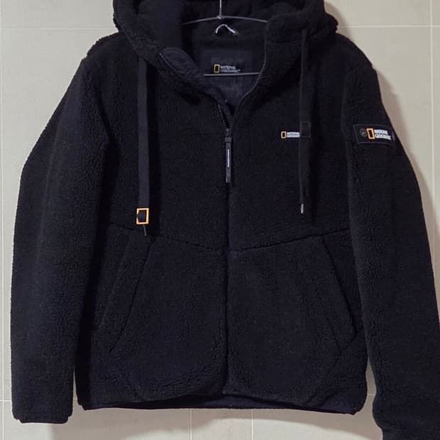 내셔널지오그래픽 코스토니 후리스 뽀글이 후드집업 90(S) 택포