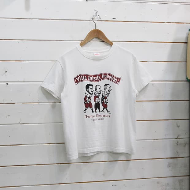 (착용컷) 비셀 고베 풋볼 프린팅 반팔 티셔츠 (남성용 95)