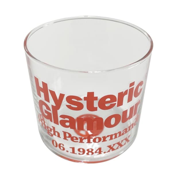 히스테릭글래머 글라스 컵 유리컵 