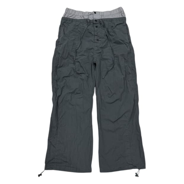 파르티멘토 더블웨이스트 스트링 파라슈트 팬츠 M