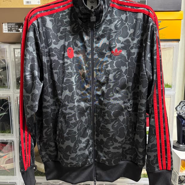 아디다스 베이프 트랙탑 