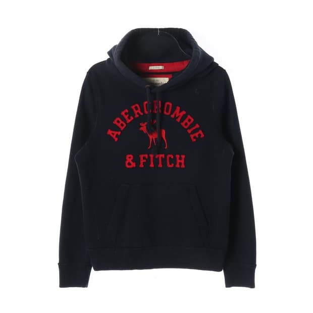 아베크롬비 앤 피치 빅로고 머슬핏 후드티 L