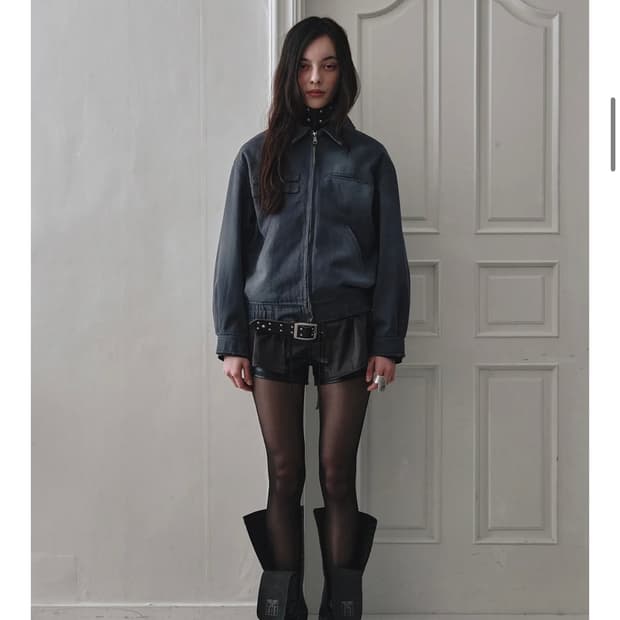 dared 데어드 washed work blouson