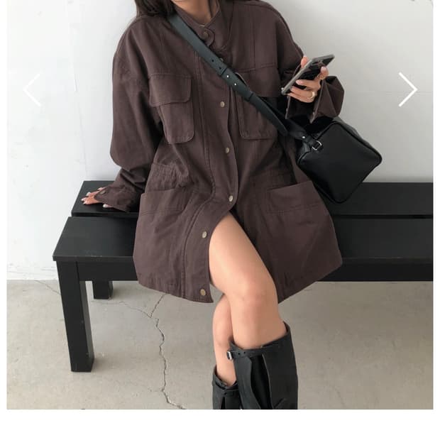 마크들리 브리드 워시드 워크 점퍼 자켓