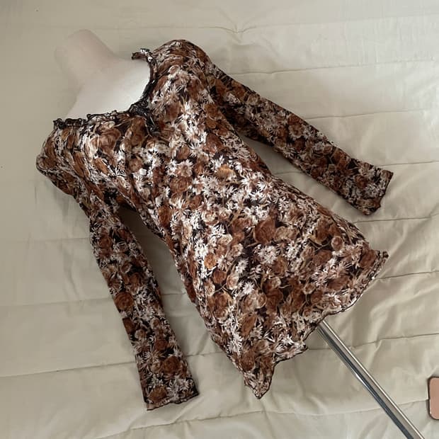 오리엔탈 블라우스 일본빈티지 히피 그런지 라떼갸루 오리엔탈 빈티지