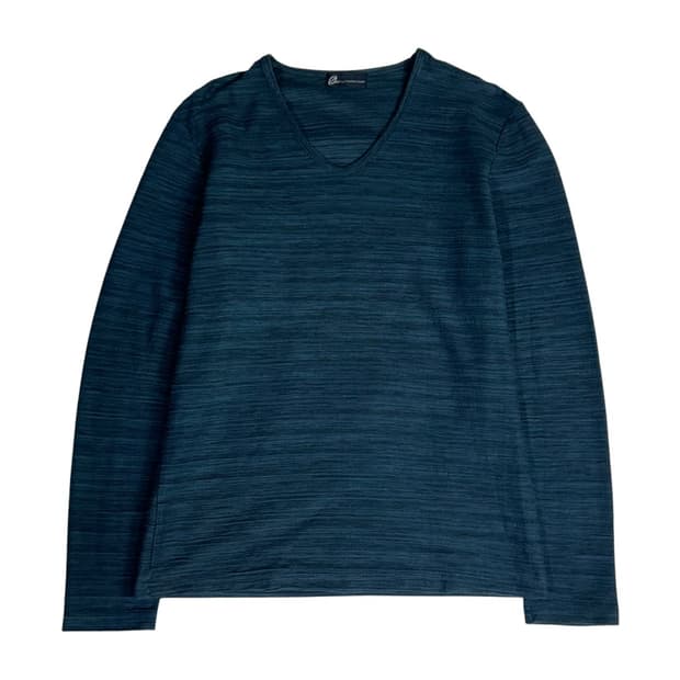 [TORNADO MART] 제로 바이 토네이도마트 셔링 브이넥 롱슬리브