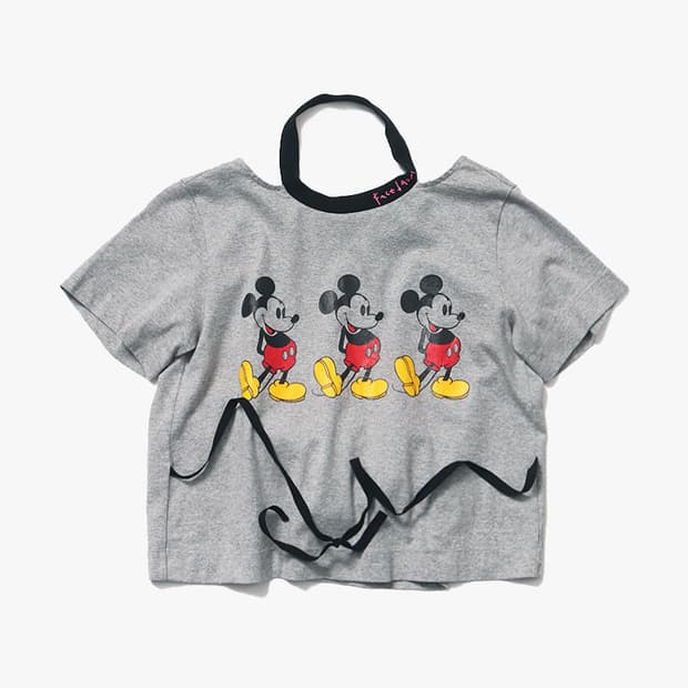 FACETASM - OPEN BACK MICKEY T SHIRT