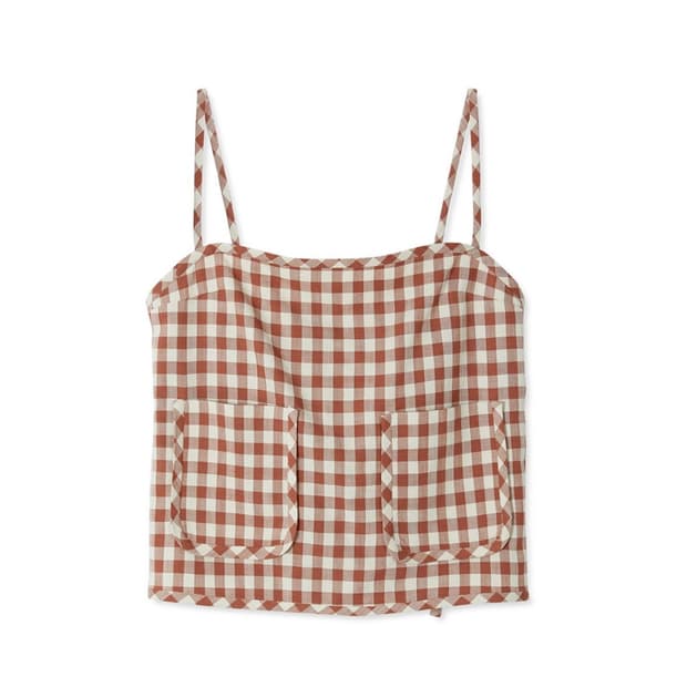 EENK UKKA Front Pocket String Top