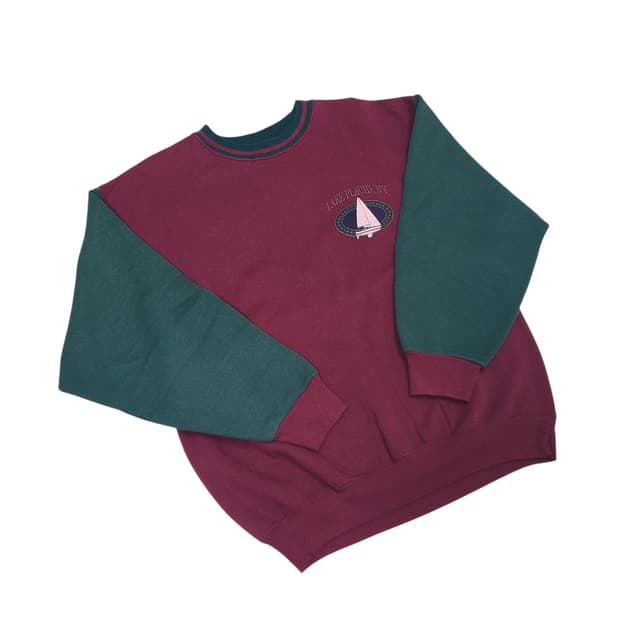 '90s Lake Placid Sailing Sweatshirt