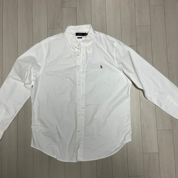 폴로 옥스포드 셔츠 XL 화이트