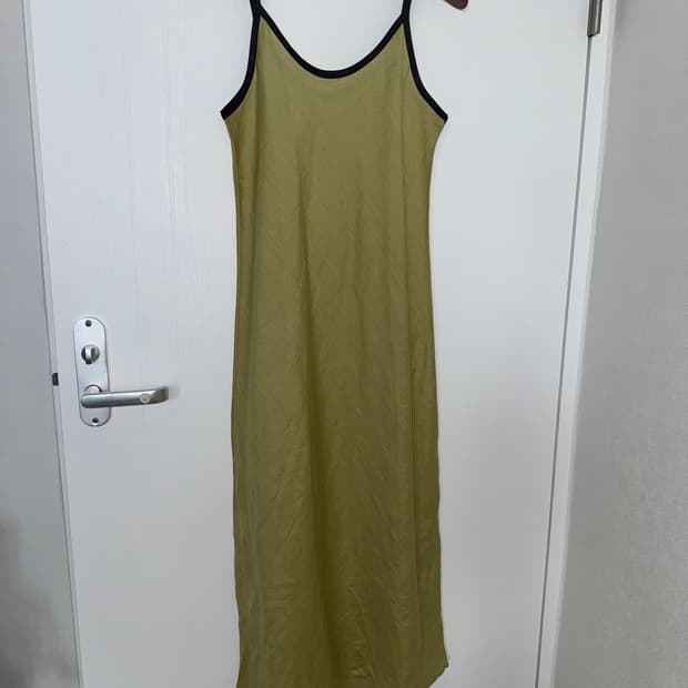 Lime Slip Long Dress