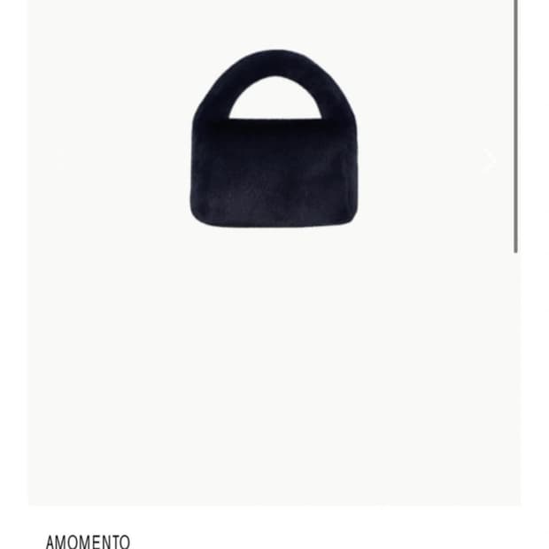 아모멘토 퍼 미니 토트백