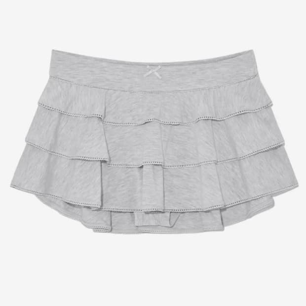 글로니 프릴 미니 스커트 