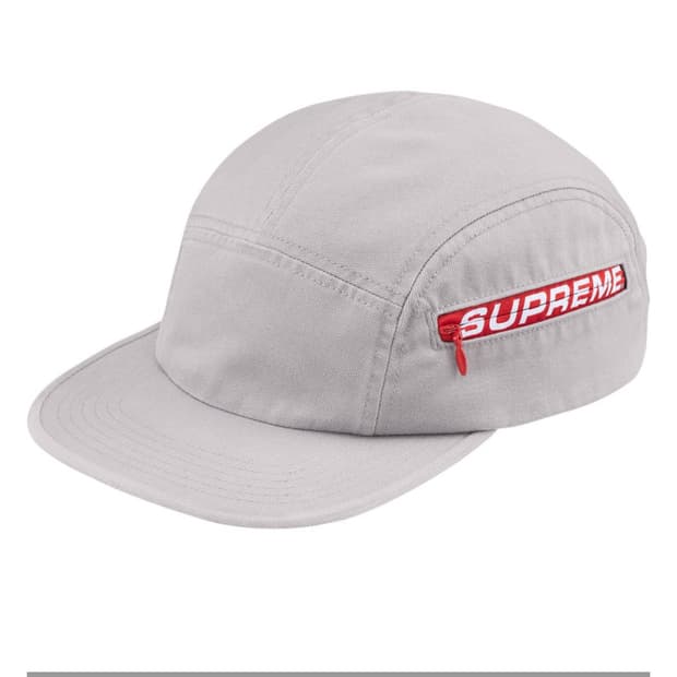 Supreme Side Zip Camp Cap  