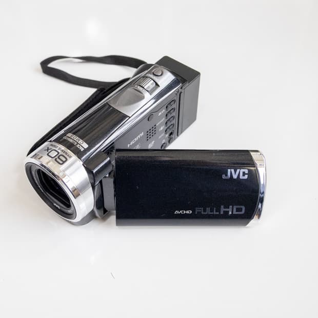 JVC GZ-HM199-B / 빈티지 디지털 캠코더