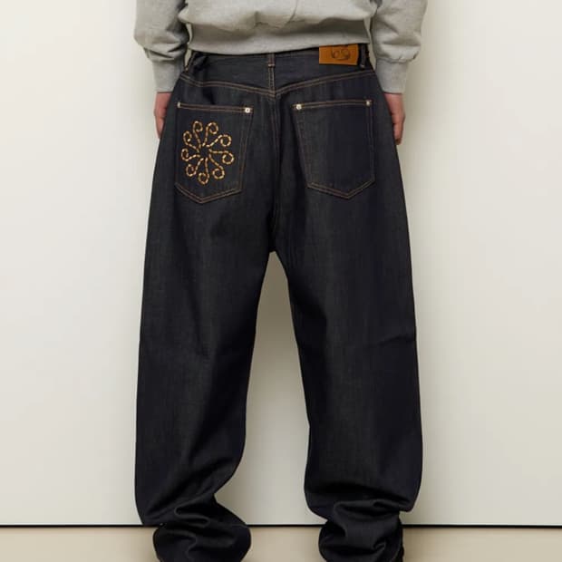 9999아카이브 Linking Wide Denim Pants 1사이즈 