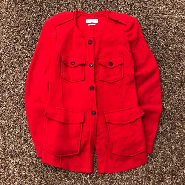 이자벨마랑 쿼드포켓 울 자켓