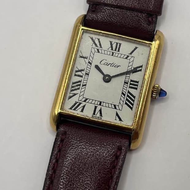 까르띠에 빈티지 탱크 수동 무브먼트