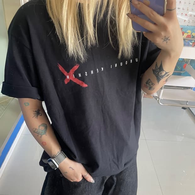rurouni kensin print tee 바람의 검심 프린트 티
