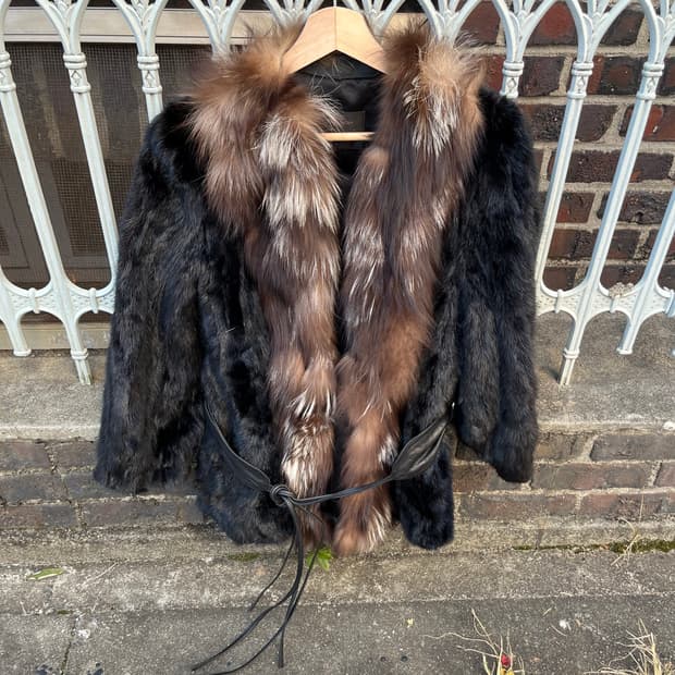 밍크 폭스 퍼 자켓