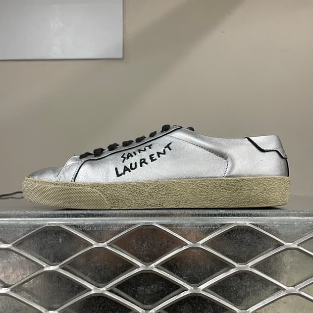 생로랑 코트 클래식 실버 38 (gr-4707)