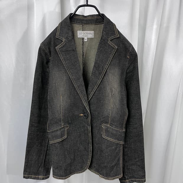 22 OCTOBRE y2k denim jacket 