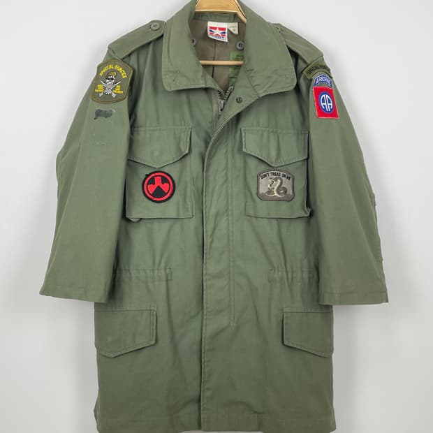 프로퍼(Propper) 커스텀 패치 M-65 콜드 웨더 필드 자켓