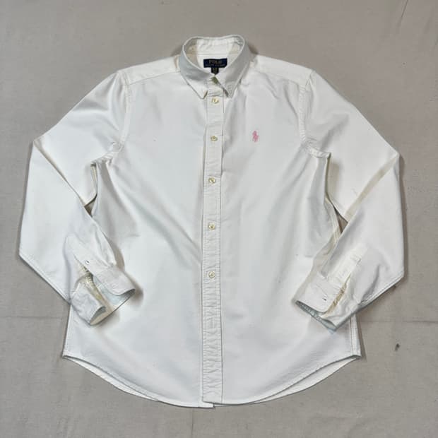 여M) 폴로 랄프로렌 클래식 화이트 옥스포드 셔츠
