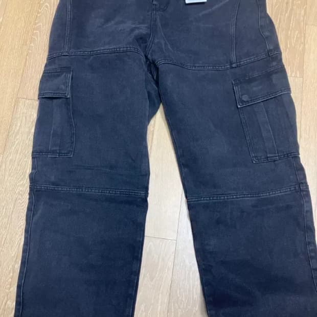 (새상품)비전스트릿웨어 카고 데님 팬츠 Xl