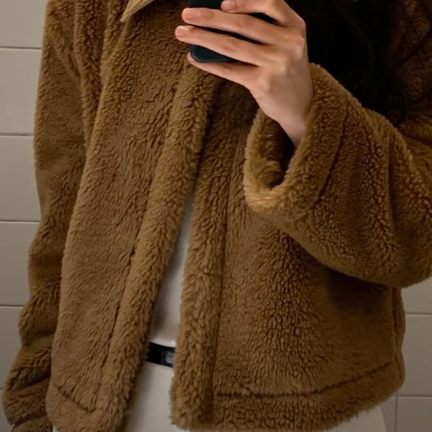 Partout 테디베어 자켓