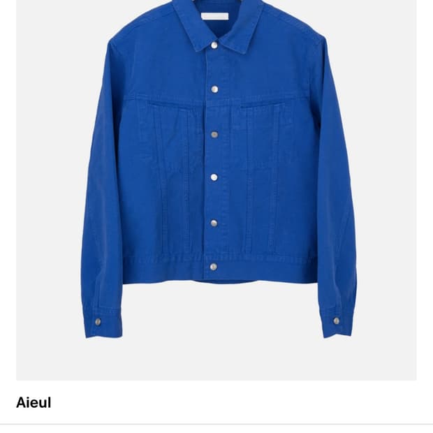 Aieul 아이엘 3rd 자켓 블루 구합니다  
