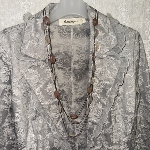vintage 영롱 necklace