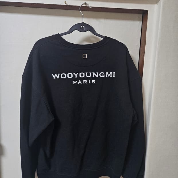 우영미 빽로고 라운드 티셔츠 50(105)