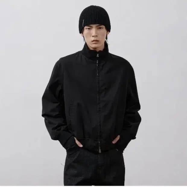 유스 2025 fw 워시드 코튼 자켓 블랙 M 삽니다