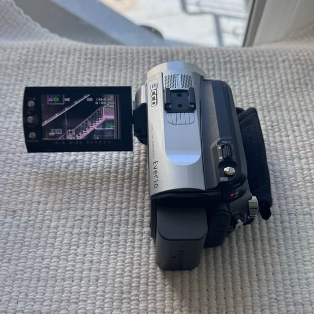 JVC Everio GZ-HD5AH 빈티지 캠코더