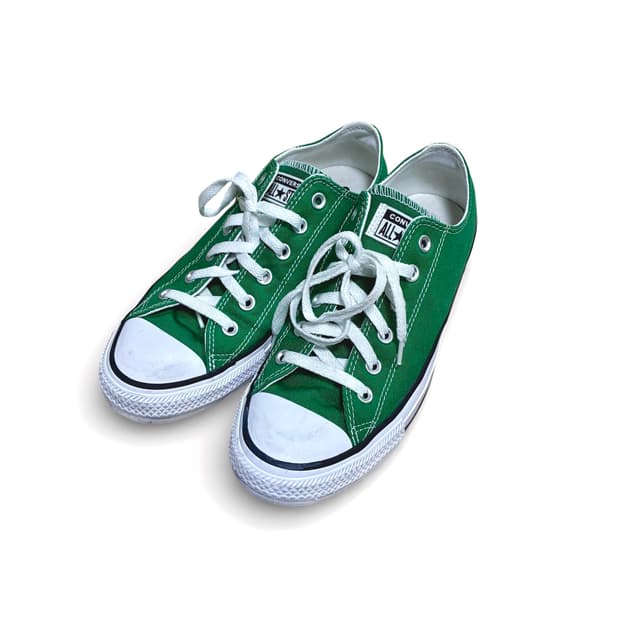 컨버스 올스타 로우 265사이즈 그린