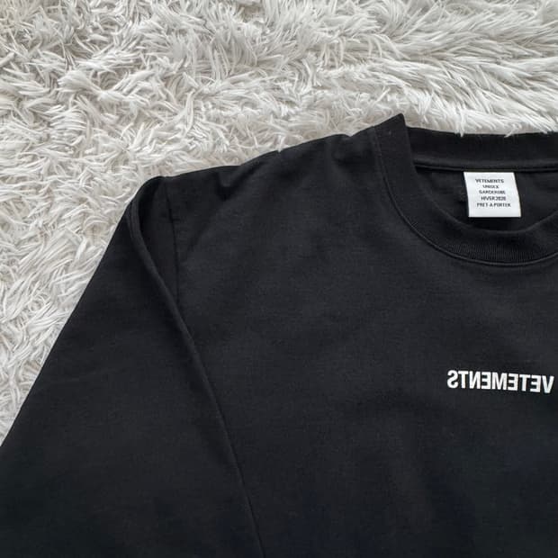 VETEMENTS 일본빈티지 롱슬리브 베트멍 빈티지긴팔 105 xl